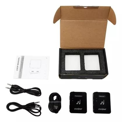 Imagem de Transmissor Receptor Instrumento Sem Fio Guitarra Uhf