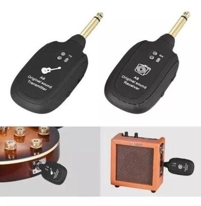 Imagem de Transmissor Receptor P10 Sem Fio  Guitarra Baixo Violão
