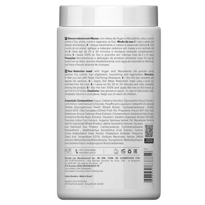 Imagem de Tratamente Capilar em Massa Felps - XBTX Óleo de Argan e Macadâmia