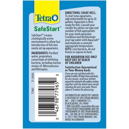 Imagem de Tratamento de Água para Aquário Tetra SafeStart - 100ml