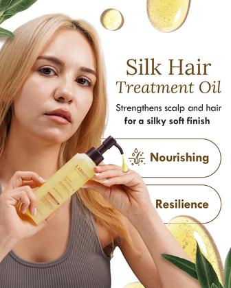 Imagem de Tratamento de cabelo LABIOTTE Silk Oil Repair Frizz Control 150mL