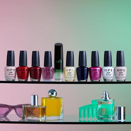 Imagem de Tratamento de fortalecimento de unhas OPI Nail Envy Bubble Bath 15mL