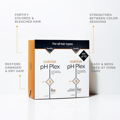 Imagem de Tratamento de máscara capilar pH Plex Nourishing LIW com 10 saquetas