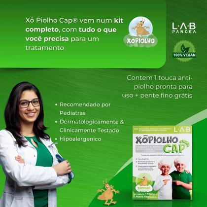 Imagem de Tratamento de Piolhos KIT 2 Unidades de Xô Piolho CAP