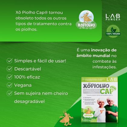 Imagem de Tratamento de Piolhos KIT 2 Unidades de Xô Piolho CAP