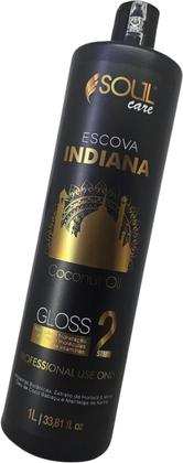 Imagem de Tratamento Escova Gloss Indiana Soul 1 L Passo 2