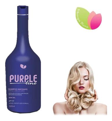 Imagem de Tratamento Matizador Shampoo Hidratação 500 Ml Violeta