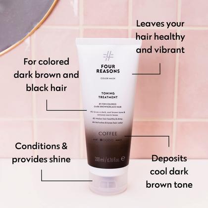 Imagem de Tratamento tonificante Four Reasons Color Mask Coffee 200mL