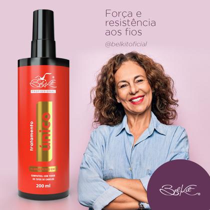 Imagem de Tratamento Único 200ml BELKIT - Repara, nutre e fortifica os fios  Brilho intenso, luminosidade e maciez