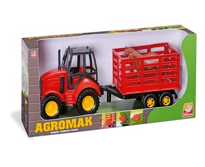 Imagem de Trator C/ Carreta - Agromak Haras C/ 2 Cavalos - Silmar
