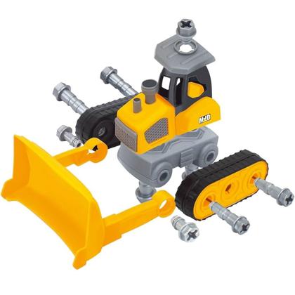 Trator de Construção Monta e Desmonta - Zoop Toys - Caminhões