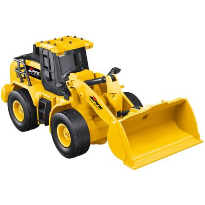 Imagem de Trator De Controle Remoto Construção Brinquedo Recarregável