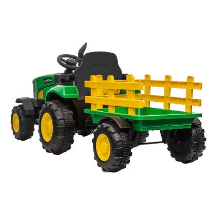 Imagem de Trator Elétrico Infantil com Controle Remoto 12v Zippy Toys