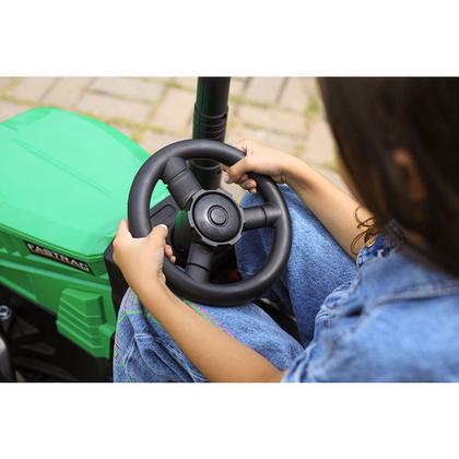 Imagem de Trator Elétrico Infantil com Controle Remoto 12v Zippy Toys