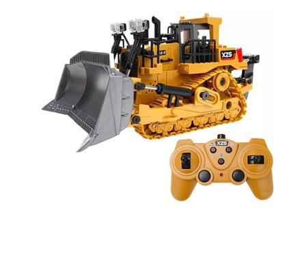 Imagem de Trator Esteira de Controle Remoto Bulldozer YG258 XZS  Brinquedo Infantil