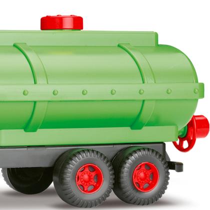 Imagem de Trator Infantil Com Carreta Tanque Agromak - Silmar