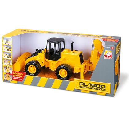 Imagem de Trator Infantil Maquina Retroescavadeira - Silmar Brinquedos