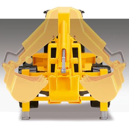 Imagem de Trator Infantil Maquina Retroescavadeira - Silmar Brinquedos