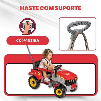Imagem de Trator infantil TraCamp Passeio e Pedal 