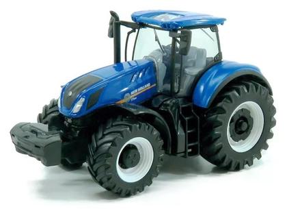 Imagem de Trator New Holland T 7.315 c/ Reboque 1:32 Bburago