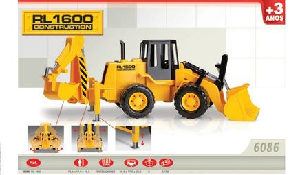 Imagem de Trator retroescavadeira rl1600 cx 6086