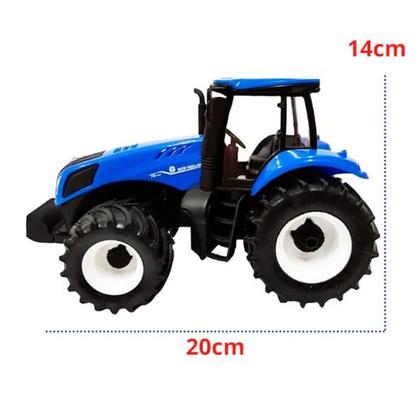 Imagem de Trator T8 New Holland Agriculture com Pneus Emborrachados Usual 585