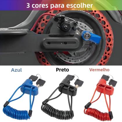Imagem de Trava Antifurto Para Disco De Freio De Motocicleta Para Xiaomi M365 pro 1S Scooter Elétrico