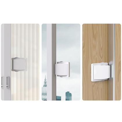Imagem de Trava de Porta Janela Deslizante Segurança Criança Bebe Pet Porta de Correr Bloqueio Fechadura Armario Guarda Roupa Proteçao Duravel Resistente