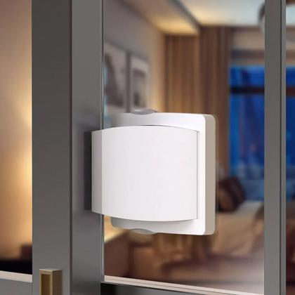 Imagem de Trava de Porta Janela Deslizante Segurança Criança Bebe Pet Porta de Correr Bloqueio Fechadura Armario Guarda Roupa Proteçao Duravel Resistente