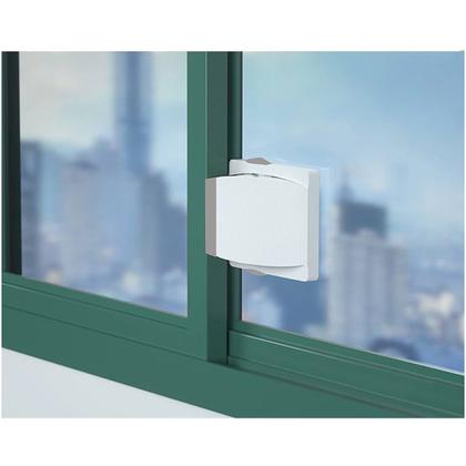 Imagem de Trava de Porta Janela Deslizante Segurança Criança Bebe Pet Porta de Correr Bloqueio Fechadura Armario Guarda Roupa Proteçao Duravel Resistente