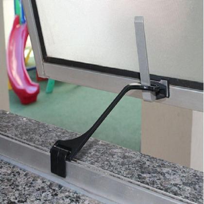 Imagem de Trava Limitador de Abertura 13cm para Janela MaximAr e Basculante  ABS com Proteção UV