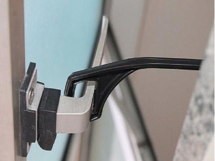 Imagem de Trava Limitador de Abertura 13cm para Janela MaximAr e Basculante  ABS com Proteção UV