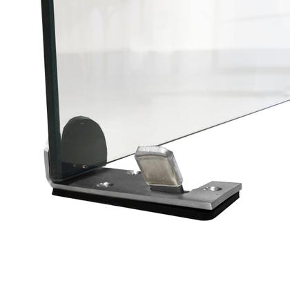 Imagem de Trava Porta Aço Inox Prendedor Fixador Versátil Resistente