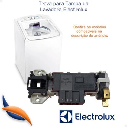 Imagem de Trava Porta Lavadora Electrolux 64500306 Ltd Lac Lpr