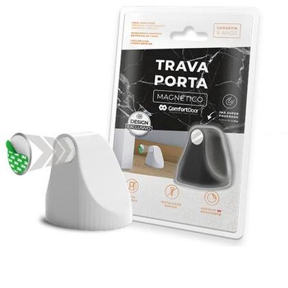 Imagem de Trava Porta Magnético Comfort Door Preto Brilho 00053