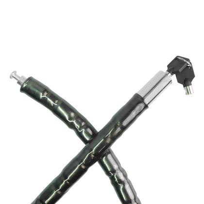 Imagem de Trava Segurança Antifurto Articulada C/ Chave Gp Tech 100cm