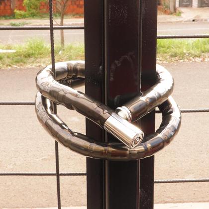 Imagem de Trava Segurança Antifurto Articulada C/ Chave Gp Tech 100cm