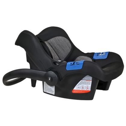 Imagem de Travel System Burigotto Carrinho de Bebê Zap Preto com Bebê Conforto Touring X Preto Mesclado