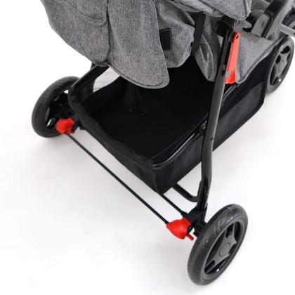 Imagem de Travel System Delta Duo Pro Cinza Mescla Voyage