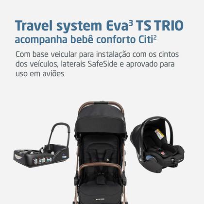 Imagem de Travel System Eva³ TRIO Essential Black - Maxi-Cosi