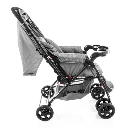 Imagem de Travel System Reverse cosco - Cinza Rajado