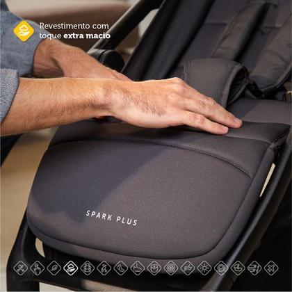 Imagem de Travel System Safety 1st Spark Plus Trio Isofix 22kg Grafite