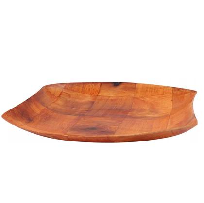 Imagem de Travessa Bandeja Petisqueira De Madeira Para Servir 23,5cm