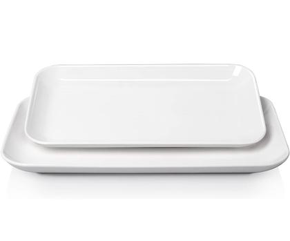 Imagem de Travessa Bandeja Retangular Melamina 22x14cm Servir Buffet