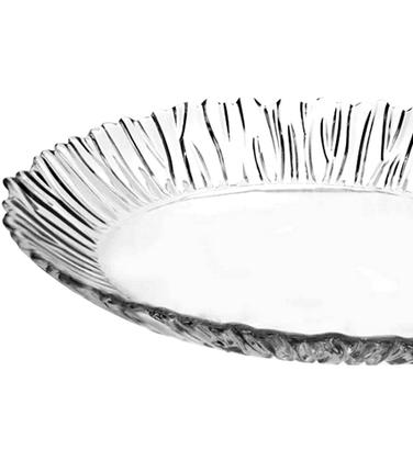 Imagem de Travessa Oval 32,5cm Por 25cm Aurora Em Vidro Pasabahce