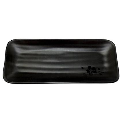 Imagem de Travessa Prato em Melamina Preto p/ Restaurante Japones