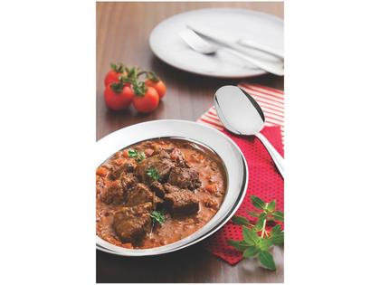 Imagem de Travessa Rasa Tramontina  Aço Inox pequena 20x14