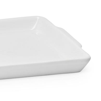 Imagem de Travessa Retangular Rasa Pequena Porcelana 31 cm