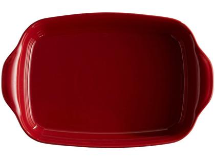 Imagem de Travessa Retangular Vermelha 42 x 28 cm - 33010334 - Emile Henry