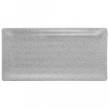 Imagem de Travessa Servir Comida Japonesa Sushi Sashimi 35x16cm Retangular de Melamina Natural Tóquio Lyor